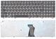 Клавиатура для ноутбука Lenovo IdeaPad B570 B580 V570 Z570 Z575 B590 Black, (Gray Frame) RU