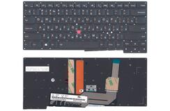 Купить Клавиатура для ноутбука Lenovo ThinkPad (S431) с указателем (Point Stick), с подсветкой (Light), Black, (No Frame), RU
