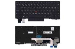 Купить Клавиатура для ноутбука Lenovo Thinkpad X280 с указателем (Point Stick), Black, Black Frame, RU