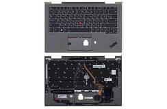 Купить Клавиатура для ноутбука Lenovo Thinkpad X1 Yoga 4th Gen ver.2 Black, (Grey TopCase) RU