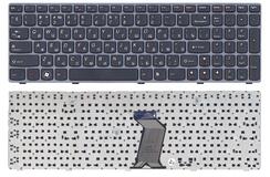 Купить Клавиатура для ноутбука Lenovo IdeaPad (G500, G700), Black, (Gray Frame) RU