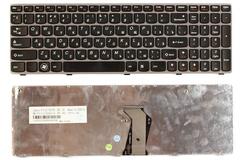 Купить Клавиатура для ноутбука Lenovo IdeaPad (Z560, Z565, G570, G770) Black, (Gray Frame), RU