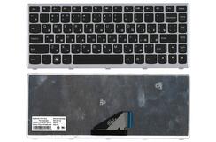 Купить Клавиатура для ноутбука Lenovo IdeaPad (U310) Black, (Silver Frame), RU