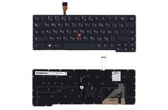 Купить Клавиатура для ноутбука Lenovo ThinkPad Yoga X1 2nd с указателем (Point Stick), с подсветкой (Light), Black, (No Frame) RU
