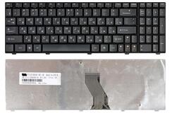 Купить Клавиатура для ноутбука Lenovo IdeaPad (U550) Black, (Black Frame), RU/EN