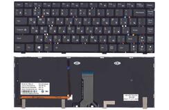 Купить Клавиатура для ноутбука Lenovo IdeaPad (Y410P) с подсветкой (Light), Black, (Black Frame) RU