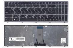 Купить Клавиатура для ноутбука Lenovo IdeaPad Flex 15, G500S, G505, G505A, G505G, G505S, S500, S510, S510p, Z510, Black, (Silver Frame), RU