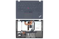 Купить Клавиатура для ноутбука Lenovo ThinkPad (X1 Carbon) с подсветкой (Light), с указателем (Point Stick), Black, (Black TopCase), RU