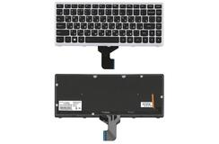 Купить Клавиатура для ноутбука Lenovo IdeaPad (Z400) с подсветкой (Light), Black, (Gray Frame), RU