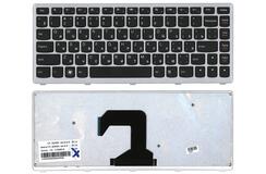 Купить Клавиатура для ноутбука Lenovo IdeaPad (U410) Black, (Silver Frame), RU