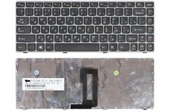 Купить Клавиатура для ноутбука Lenovo IdeaPad (Z450, Z460, Z460A, Z460G) Black, (Gray Frame), RU