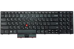 Купить Клавиатура для ноутбука Lenovo ThinkPad Edge (E520), с указателем (Point Stick) Black, (Black Frame), RU