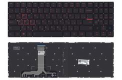 Купить Клавиатура для ноутбука Lenovo Legion (Y520, Y520-15IKB) Black с подсветкой (Red Light), (No Frame), RU