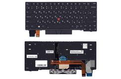 Купить Клавиатура для ноутбука Lenovo ThinkPad X390 с подсветкой (Light), Black, (No Frame), RU