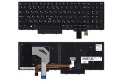 Купить Клавиатура для ноутбука Lenovo Thinkpad (T580) с указателем (Point Stick), Black, (Black Frame), RU