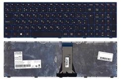 Купить Клавиатура для ноутбука Lenovo IdeaPad (G50-70) Black, Blue Frame RU